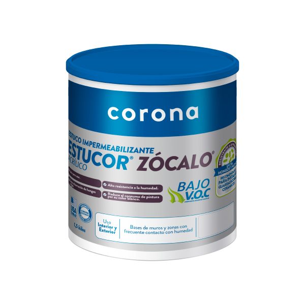 ESTUCOR ZOCALO CORONA