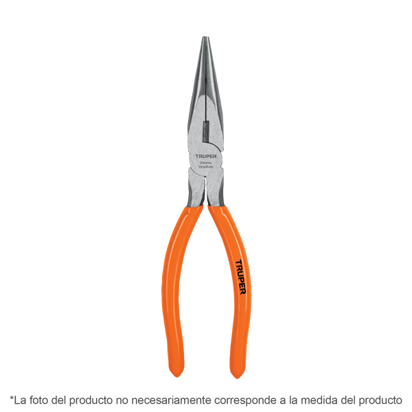 PINZA DE PUNTA Y CORTE 7" MANGO DE PVC TRUPER