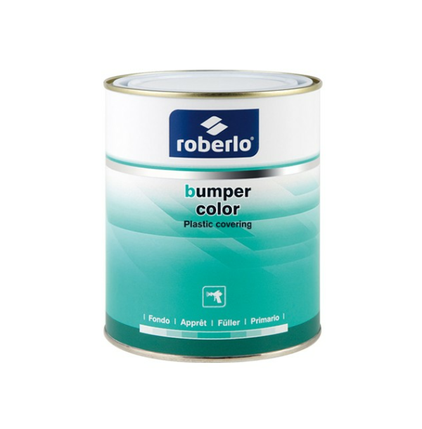 BUMPER COLOR TEXTURIZANTE 1 L NEGRO ROBERLO